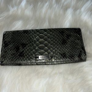 ❤️ NWT Cole Haan anaconda patent clutch!
